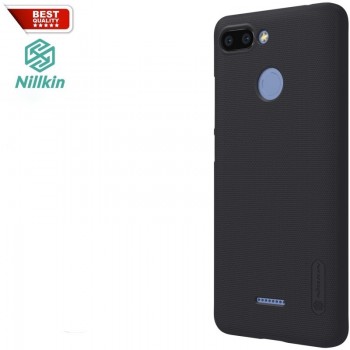 Frosted shield dėklas juodas (REDMI 6) Frosted shield dėklas juodas (REDMI 6)